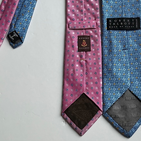 2 Robert Talbott lovely silk ties made in USA 🇺🇸 - Picture 4 of 9